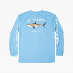 Salty Crew Mens Bruce Columbia Blue L/S Sunshirt