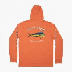 Salty Crew El Dorado Sunburn Hood Tech Tee Mens