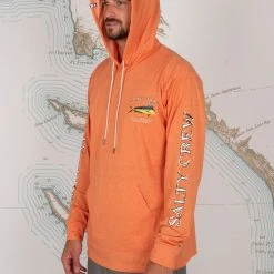 Salty Crew El Dorado Sunburn Hood Tech Tee Mens