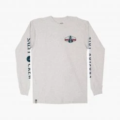 Salty Crew High Tail Athletic Heather L/S Premium Tee Mens