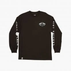 Salty Crew High Tail Black L/S Premium Tee Mens