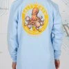 Salty Crew Deep Reach Boys Light Blue L/S Tee