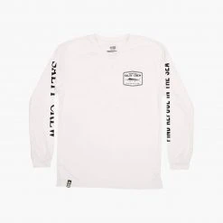 Salty-Crew Stealth White L/S Sunshirt