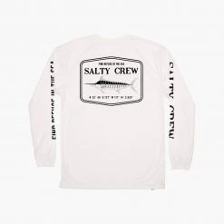 Salty-Crew Stealth White L/S Sunshirt