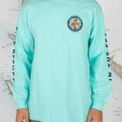 Salty Crew Deep Reach Sea Foam Standard L/S Tee