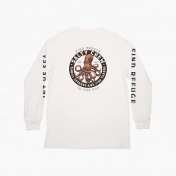 Salty Crew Deep Reach White L/S Standard Tee Mens