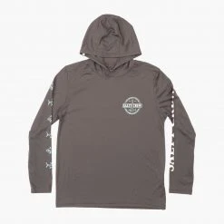 Salty Crew Youth Deep Sea Boys Charcoal Tech Hood