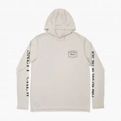Salty Crew Stealth Silver Hood Sunshirt