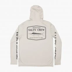 Salty Crew Stealth Silver Hood Sunshirt