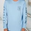 Salty Crew Surface Light Blue L/S Sunshirt Mens
