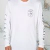 Salty Crew Surface White L/S Sunshirt