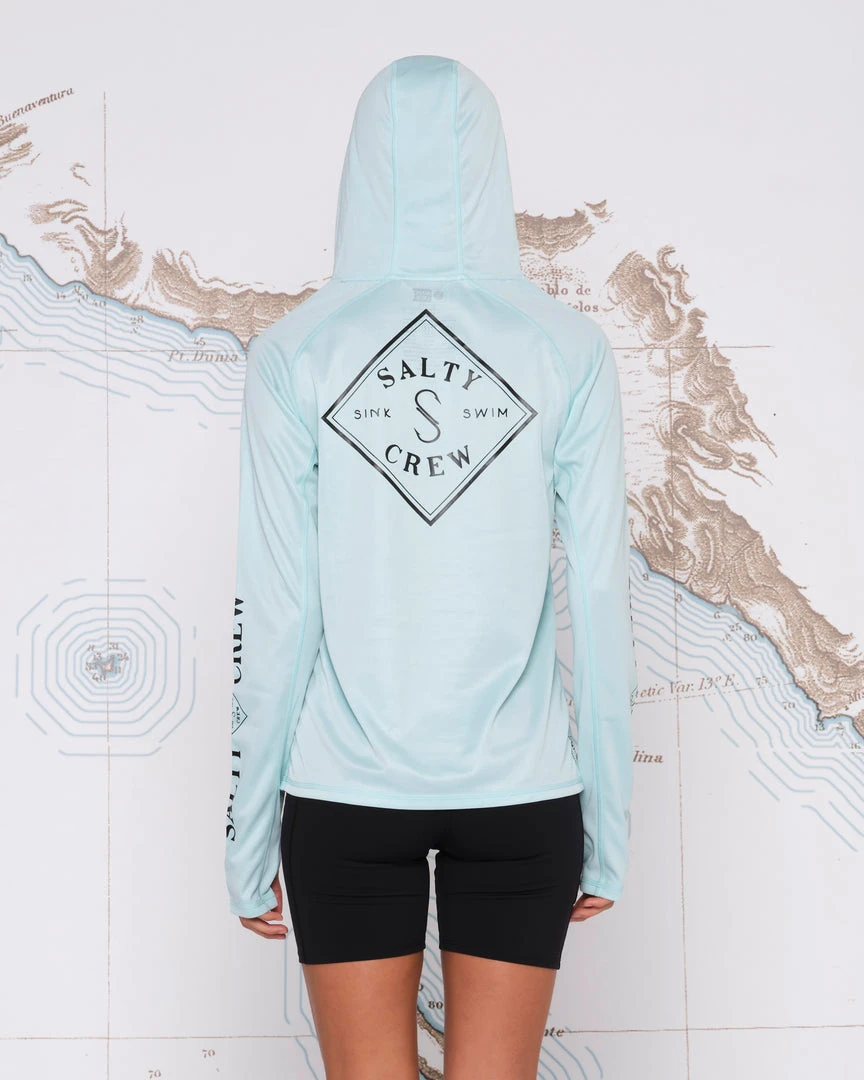 Salty Crew Womens Tippet Pinnacle Sea Foam Hoody