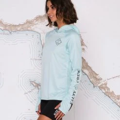 Salty Crew Womens Tippet Pinnacle Sea Foam Hoody