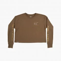 Salty Crew Bruce Military L/S Crop