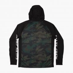 Salty Crew Alpha Flag Camo Pinnacle + Mask Sunshirt