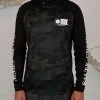 Salty Crew Alpha Flag Camo Pinnacle + Mask Sunshirt