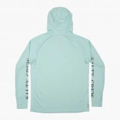 Salty Crew Alpha Flag Sea Foam Pinnacle + Mask Sunshirt