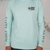 Salty Crew Alpha Flag Sea Foam Pinnacle + Mask Sunshirt
