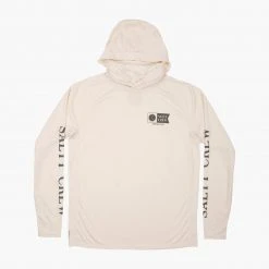 Salty Crew Alpha Flag Off White Pinnacle + Mask Sunshirt Mens