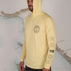 Salty Crew Palomar Banana Pinnacle + Hood Sunshirt