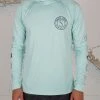 Salty Crew Palomar Sea Foam Pinnacle + Hood Sunshirt Mens
