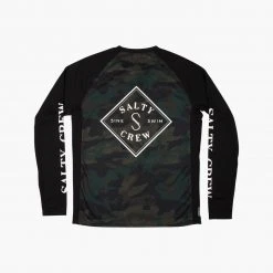 Salty Crew Tippet Camo Pinnacle + L/S Sunshirt Mens