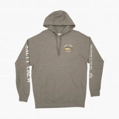 Salty Crew Ahi Mount Gunmetal Heather Hood Fleece