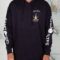 Salty Crew Mens Tailed Navy Hood Fleece