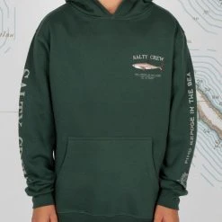 Salty Crew Youth Bruce Boys Alpine Hood Fleece