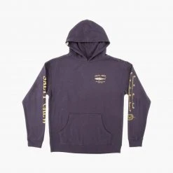 Salty Crew Bruce Boys Navy Hood Fleece Youth
