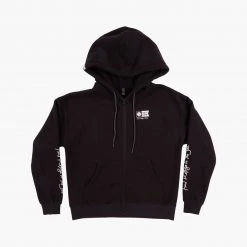 Salty Crew Womens Alpha Black Zip Hoody