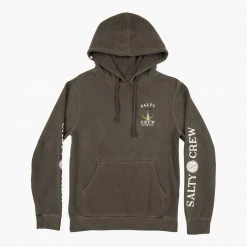 Salty Crew Tailed Faded Black Boyfriend Hoody