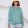 Salty Crew Tailed Mint Boyfriend Hoody Womens
