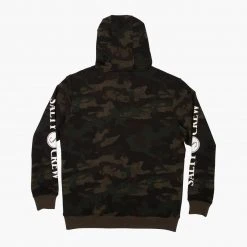Salty Crew Refuge Sherpa Camo Zip Fleece