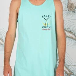 Salty Crew Mens Tailed Seafoam Tank