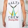 Salty Crew Tailed White Tank Mens