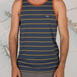 Salty Crew Ahoy Navy Tank Top