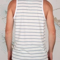 Salty Crew Mens Ahoy White Tank Top