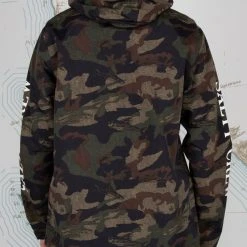 Salty Crew Pinnacle Camo Jacket Mens