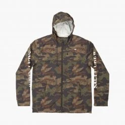 Salty Crew Pinnacle Camo Jacket Mens