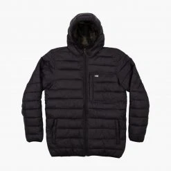 Salty Crew Mens Barrier Black Jacket