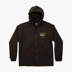 Salty Crew Youth Bruce Boys Black Snap Jacket