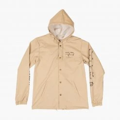 Salty Crew Mens Bruce Cream Snap Jacket