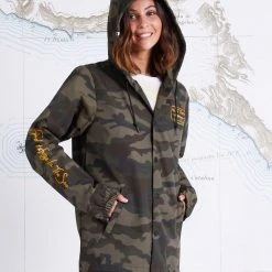 Salty Crew Stealth Camo Snap Jacket Womens