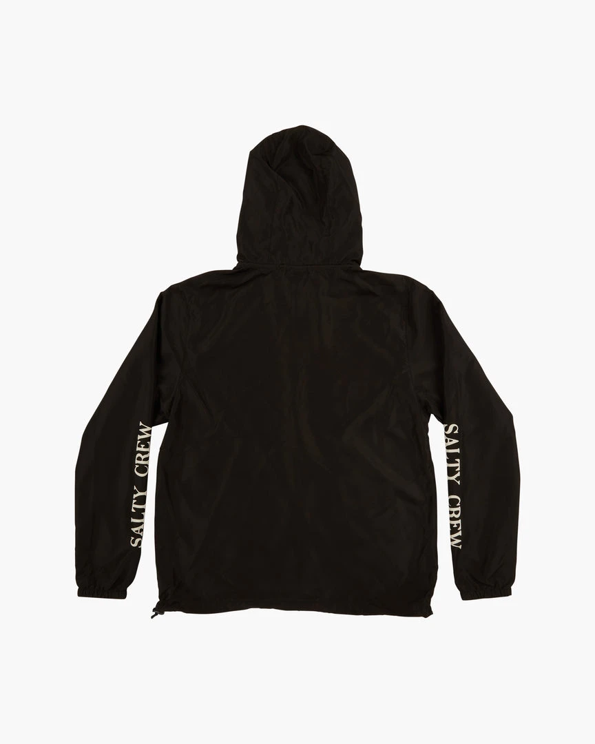 Salty Crew Alpha Black Windbreaker