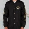 Salty Crew Ahi Mount Black Snap Jacket Mens