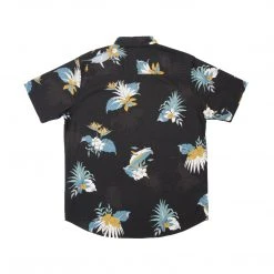 Salty Crew Lay Day Boys Black S/S Woven Youth