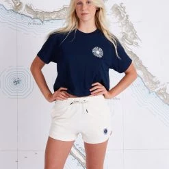 Salty Crew Womens Sea Bound Bone Short