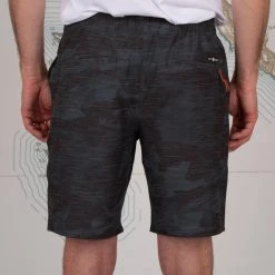 Salty Crew Drifter 2 Black Camo Hybrid Elastic