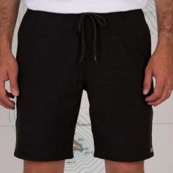 Salty Crew Drifter 2 Charcoal Hybrid Elastic Bottoms